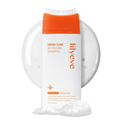 lilyeve GrowTurn 3D Volume Shampoo with Built-in Brush