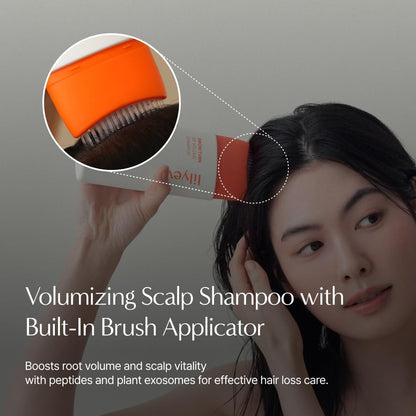 lilyeve GrowTurn 3D Volume Shampoo with Built-in Brush