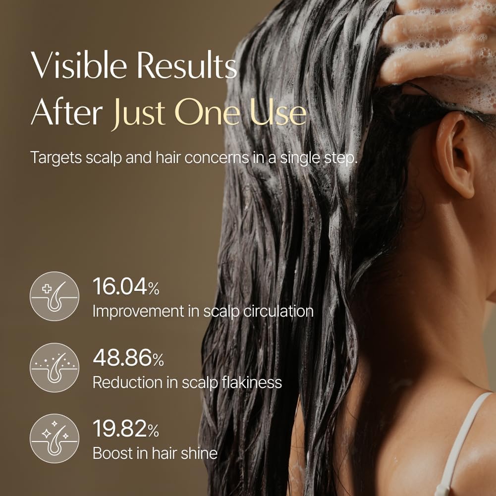 lilyeve GrowTurn 3D Volume Shampoo with Built-in Brush